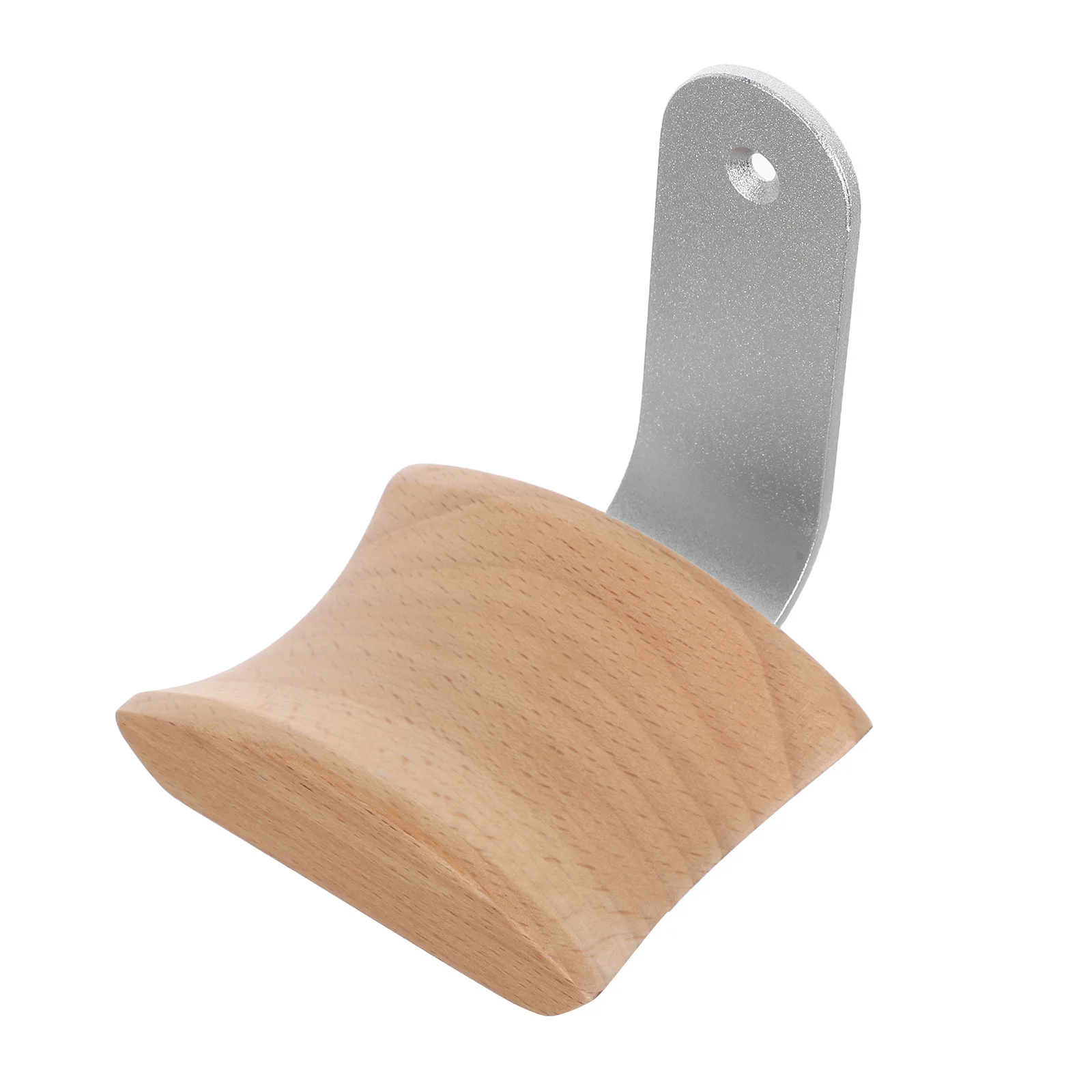 

Headphone Wall Hook Holder - Sturdy Beech Wood Headphone Mount - Easy Install Headset Stand for Clutter- Organization