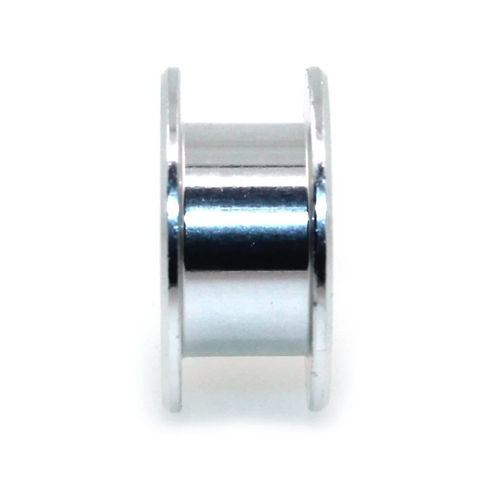 ลูกรอกไทม์มิ่ง Gt2 ความแม่นยำสูง 5 ชิ้น ทำจากอลูมิเนียมอัลลอยด์ 20 ฟัน รูขนาด 5 มม. สำหรับเครื่องพิมพ์ 3 มิติ เครื่อง CNC และเครื่องกัด