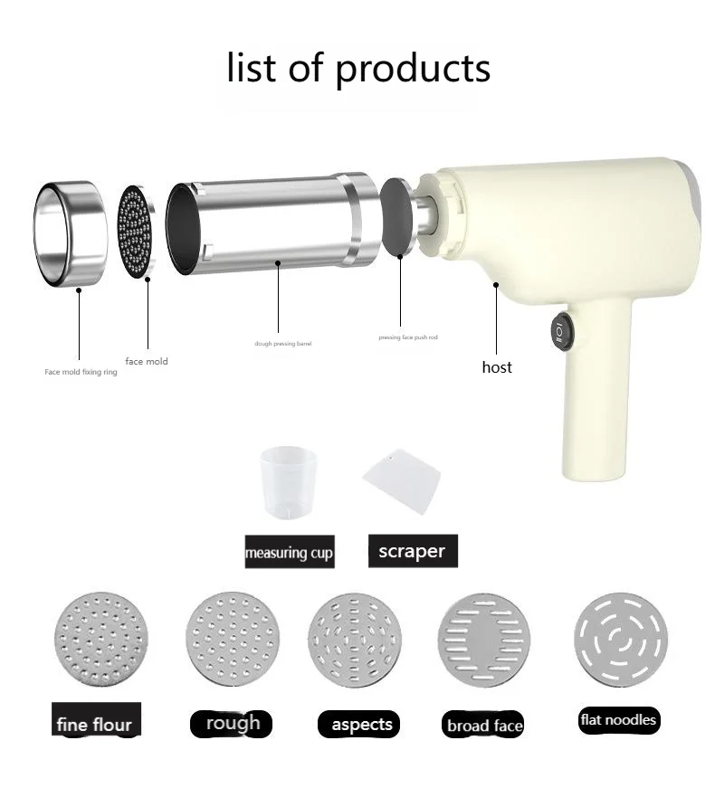 Mesin Mie Otomatis Multifungsi untuk Dapur - Mesin Mie Cepat - Mesin Mie Listrik Kecil untuk Keluarga