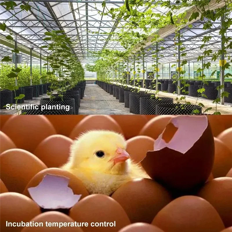 Module de contrôleur de température W1209, avec boîtier, affichage LED, Module de Thermostat numérique avec sonde NTC étanche, AED5-2Pcs