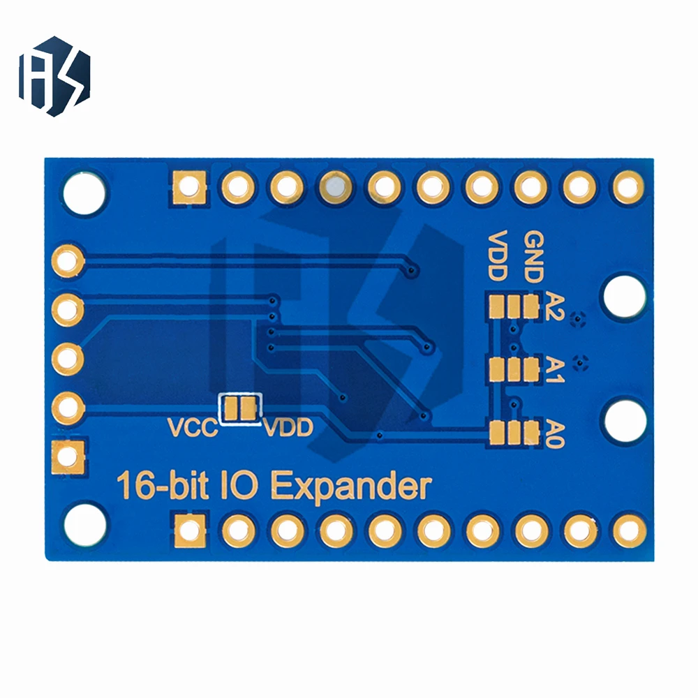 Módulo Expansor GPIO PCF8575 I2C – Extensor de Porta E/S Bidirecional de 16 Canais para Arduino, Raspberry Pi