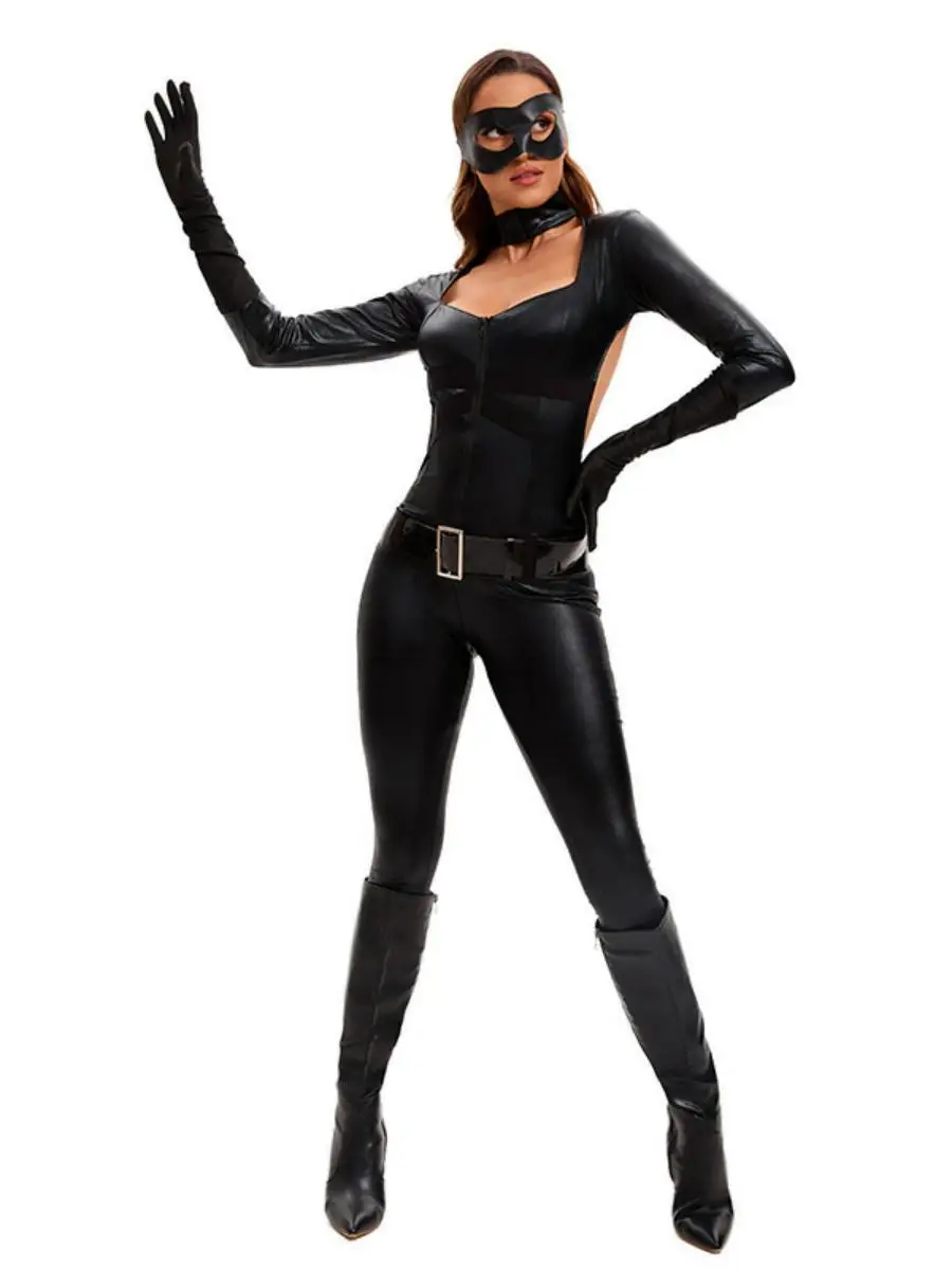 New Women's loween Cosplay Costume Sexy woman Baan Role-plang Set Batgirl Outfit Stage Performance Traditional Hanfu