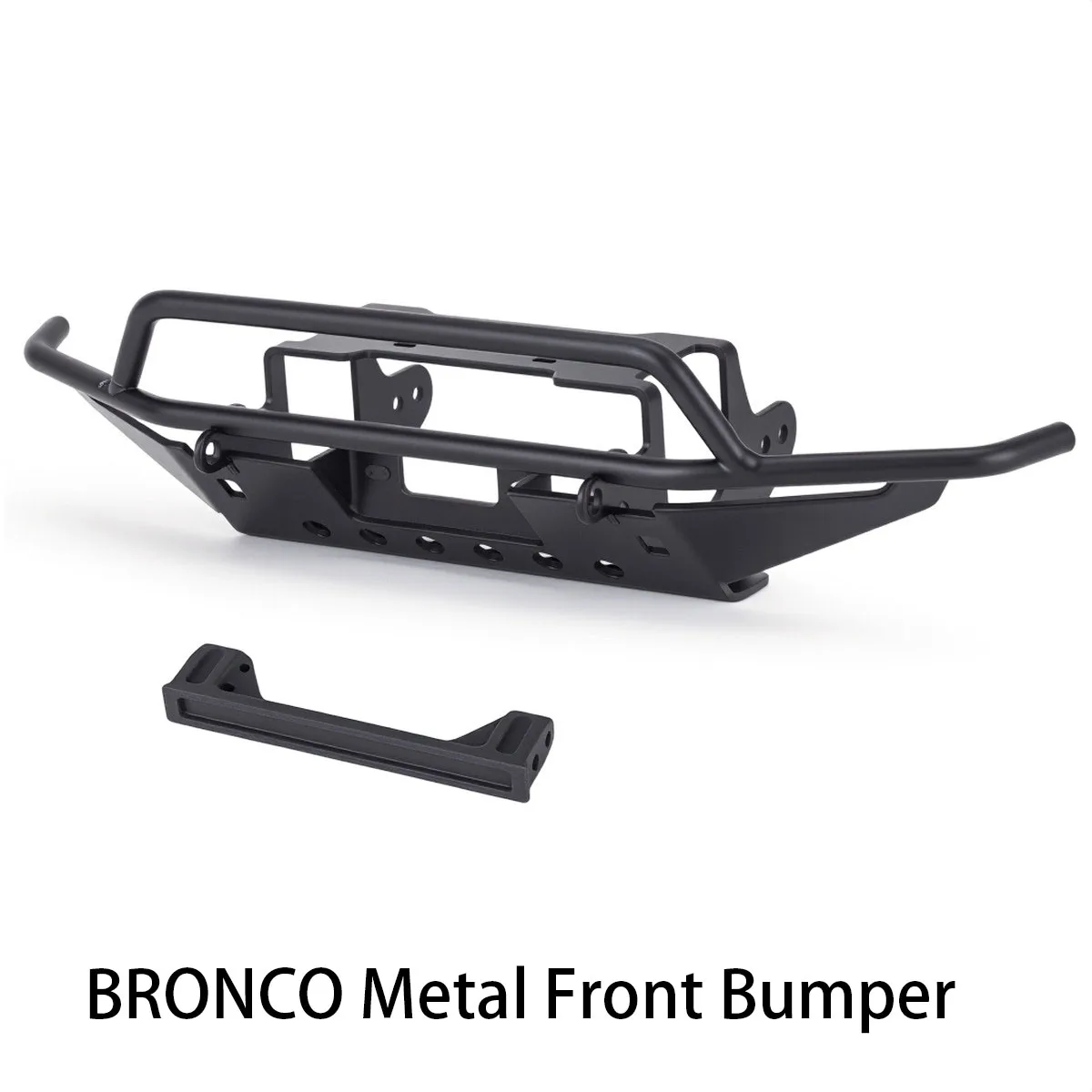 Front bumper TRX4 2021 Bronco stainless steel tubular front bumper with winch/light bracket installation position series