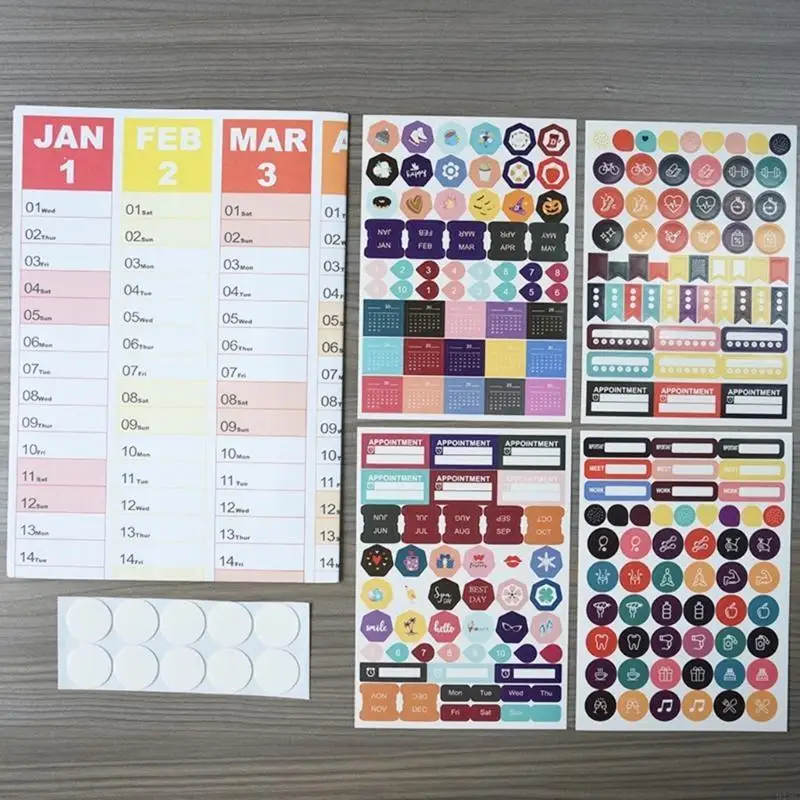 2025 Yearly Planner 2025 Home Wall Calendar 74x52cm 2025 Full Year to View Calendar Home Office Work Organizers Planner