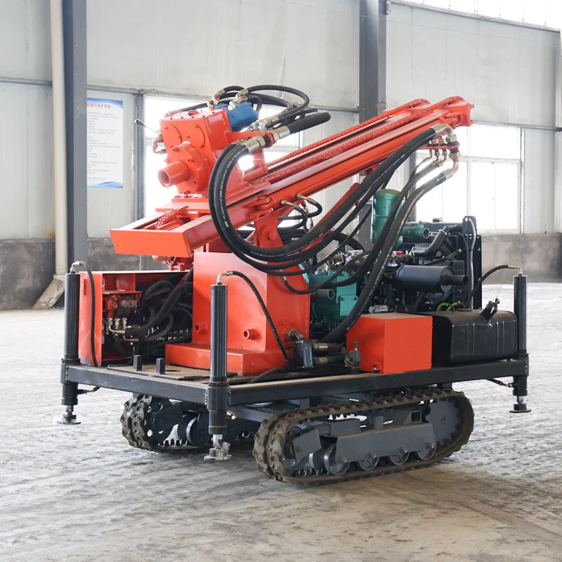 

Customized High-performance SM200 Water Well Drilling Rig Diesel Powered Multifunctional Crawler Type Drilling Machine