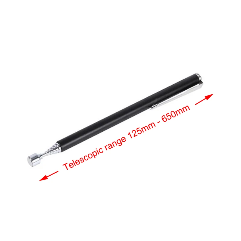 Tragbarer Mini-Teleskop-Magnet-Magnetstift, praktische Werkzeuge, Kapazität zum Aufnehmen von Muttern, Bolzen, ausziehbarer Tonabnehmerstab