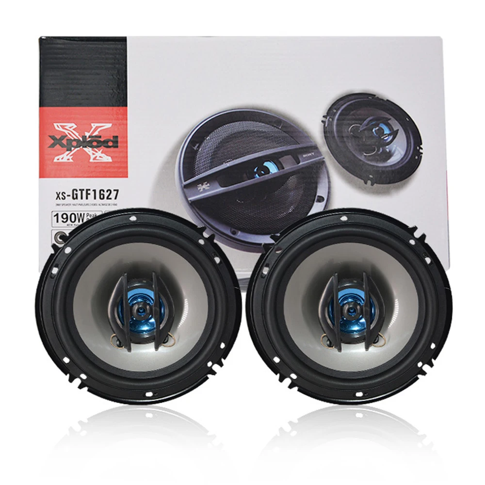 

Hot-Selling XS-GTF1627 Car Speaker 6"Coaxial Modified High School Heavy Subwoofer(1pair speakers)