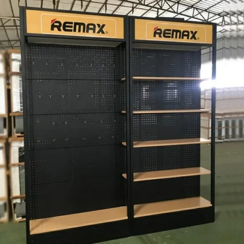 Custom Mobile Phone Shop Fixture, Produtos eletrônicos Display Rack Stand, Acessórios do telefone Display Cabinet para loja de celular