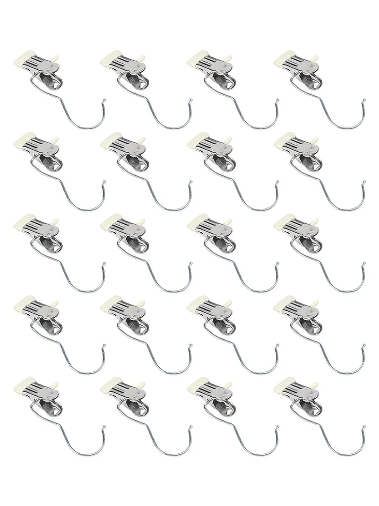 15*10*6cm Sock Clip Strong Grip Clips For Windy Days Clothes Peg Multi-functional Clip Travel-friendly Clips Value Pack Of 20