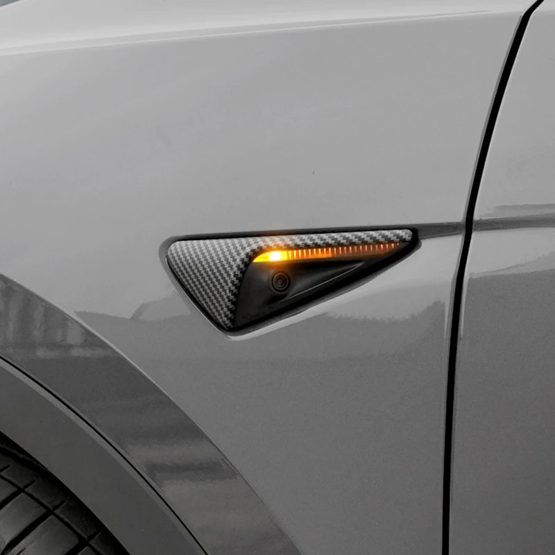 

Suitable for Tesla's updated Model Y Model 3 fender camera protection cover, side label accessories, and decorative changes
