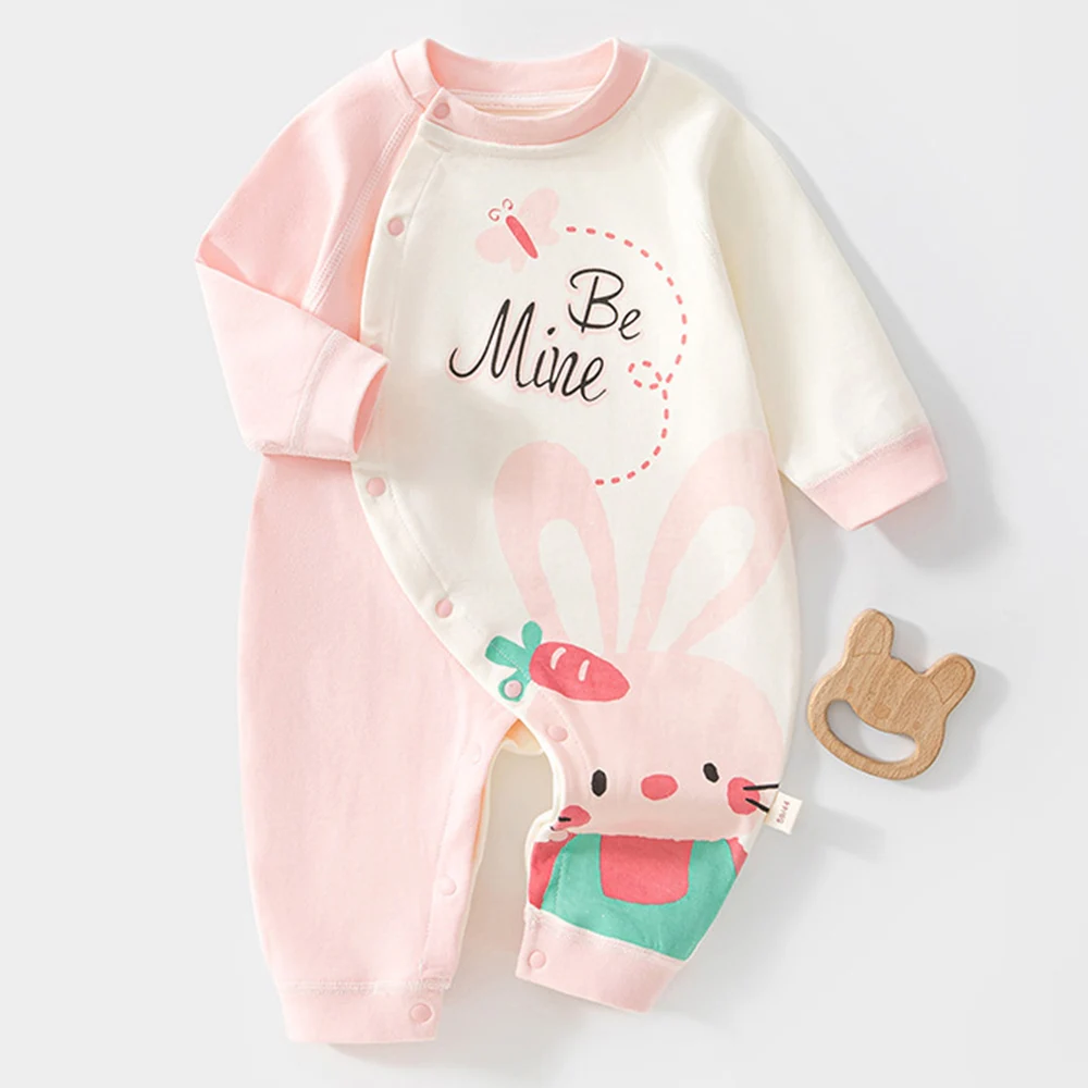 My First Christmas Romper For Girls Cute Animal Letter Print Spring Autumn Winter Newborn Clothes Boutique Infant Boy Jumpsuit