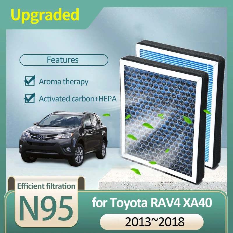 

Activated Carbon Air Filter for Toyota RAV4 XA40 MK4 2013 2014 2015 2016 2017 2018 87139-50100 87139-06060 Accessories Vehicles