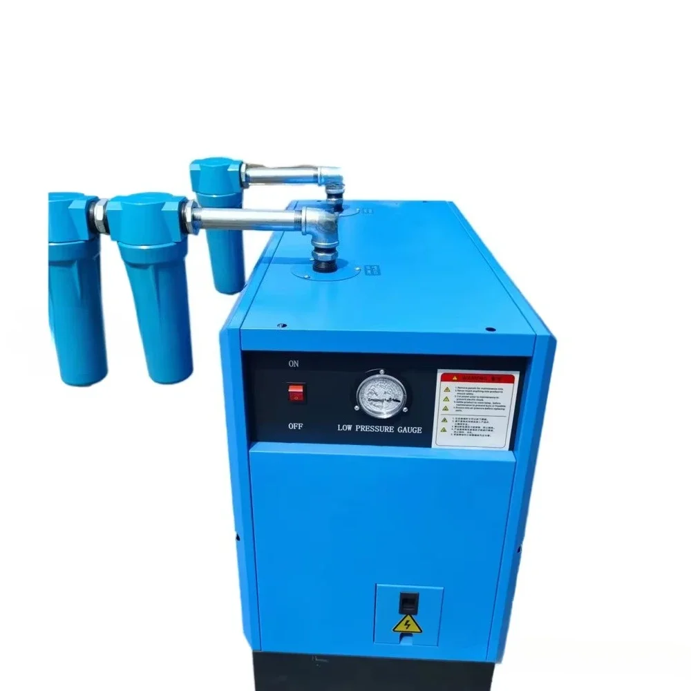 Industrial 10m Hot Frozen Air Cool Compressor Dryer Freeze/Refrigerated Blow Dryer Food Coffee 380V Motor Lubricated AC Engine