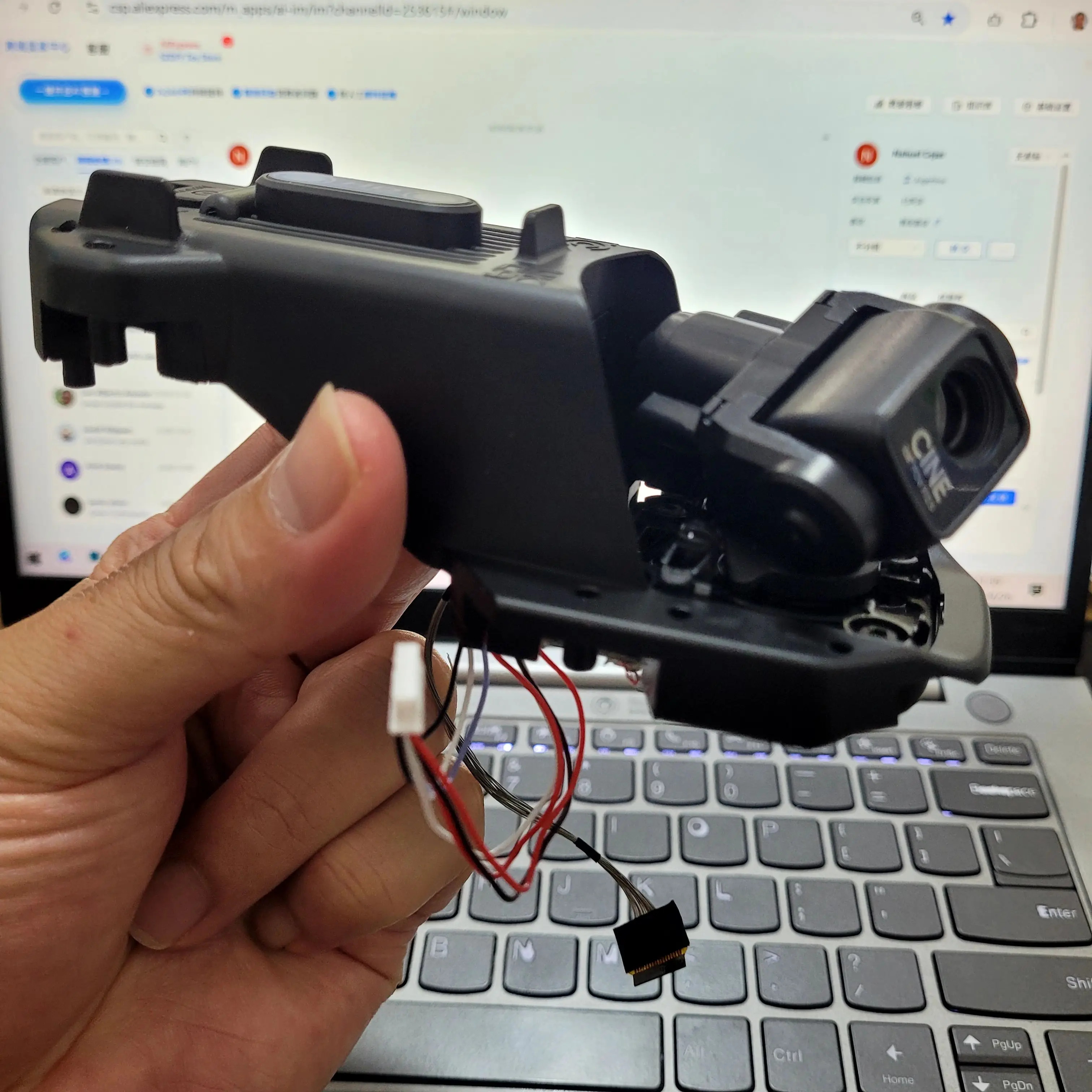 HD Camera Gimbal Original for LSRC S-X1 Drone GPS Quadcopter S-X1 Gimbal Part Accessory without Wifi Board
