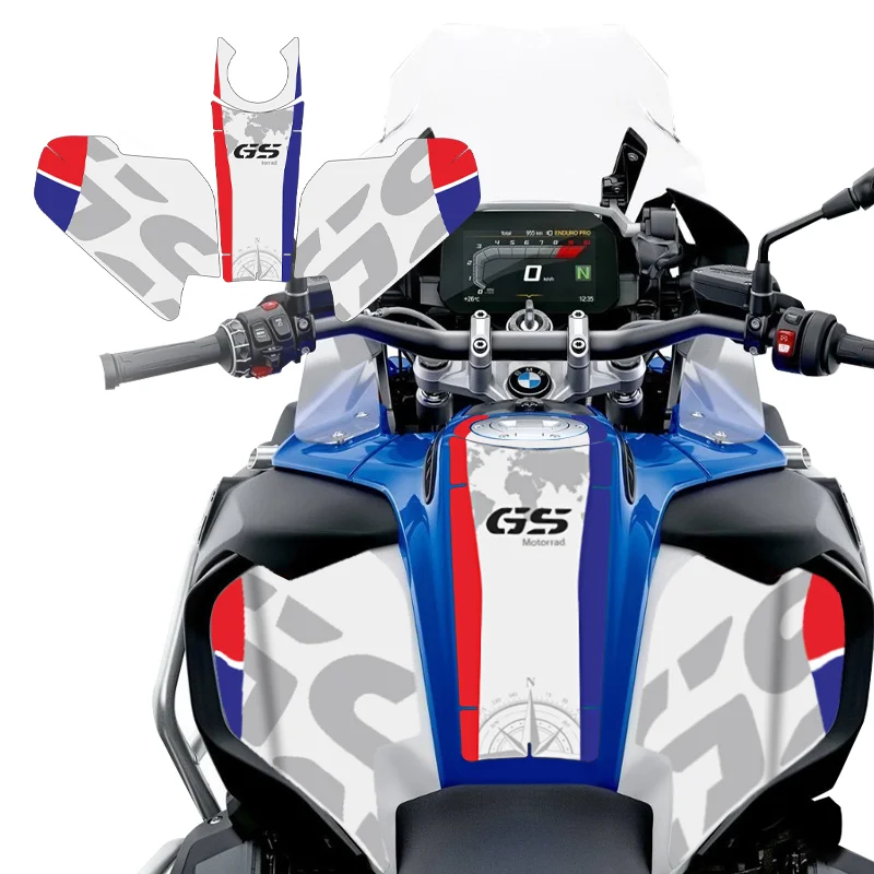 

bike gp Motorcycle sticker For BMW R1200GS GSA ADV R1250GS GSA adventure decals Protector Decal Tank Pad Decals