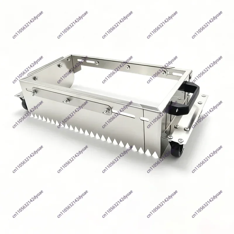 400-800mm Adjustable V Notched Trowel Mortar Comb for Fast and Equal Application of Adhesive on the Floor