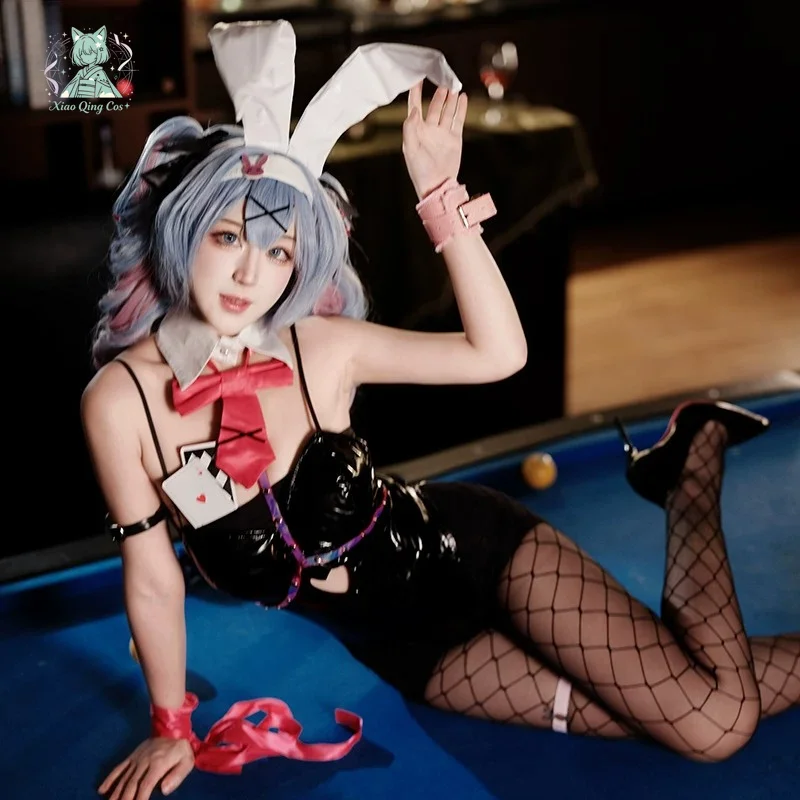 Miku Cosplay Costume Bunny Girl Rabbit Hole Full Set xiaoqing - view 4