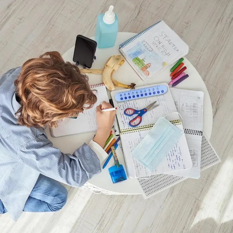 Kinderen Leren Spelletjes Leren Nummer Heersers Creatief Wiskunde Tellen Speelgoed Voorschoolse Leren Speelgoed Veelzijdige Educatieve Wiskundespellen Voor