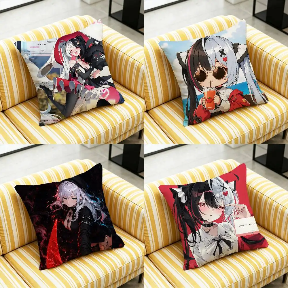 For Neverness To Everness NTE Nanally Mint Throw Pillow Case 40cm 45cm 30cm 50cm Sofa Custom Square Pillowcase Cushion Cover
