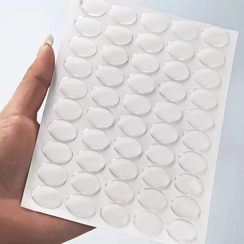 100/200/500PCS/lot 25x18mm Oval Clear Epoxy Sticker DIY Crafting 3D Effect for DIY Jewelry Making