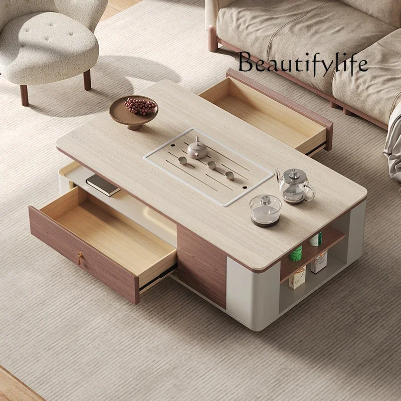 

DA Luxury Decoration Coffee Table Modern Bedroom Storage Designer Living Room Side Table Drawers Couchtisch Lounge Suite Furnitu
