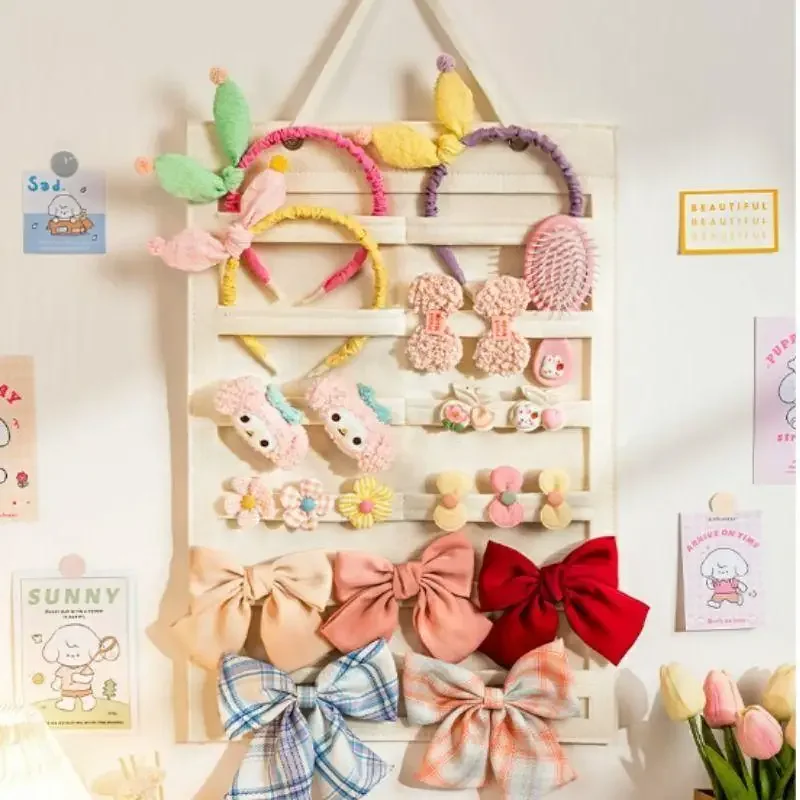 

Children's Hairpin Storage Rack, Wall-mounted Headband, Rubber Band, Girls' Hairband, Hairpin, Hairpin, Jewelry Box