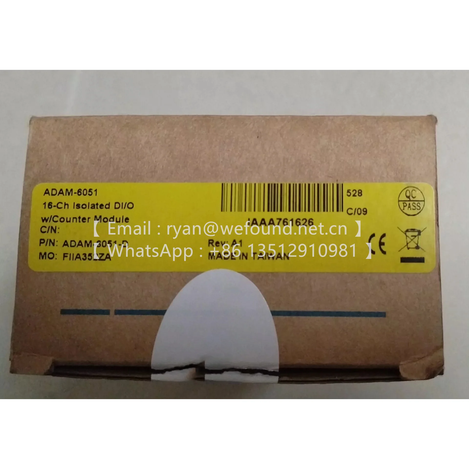 ADAM-6051-D 16-kanaals geïsoleerde digitale I/O-module met teller