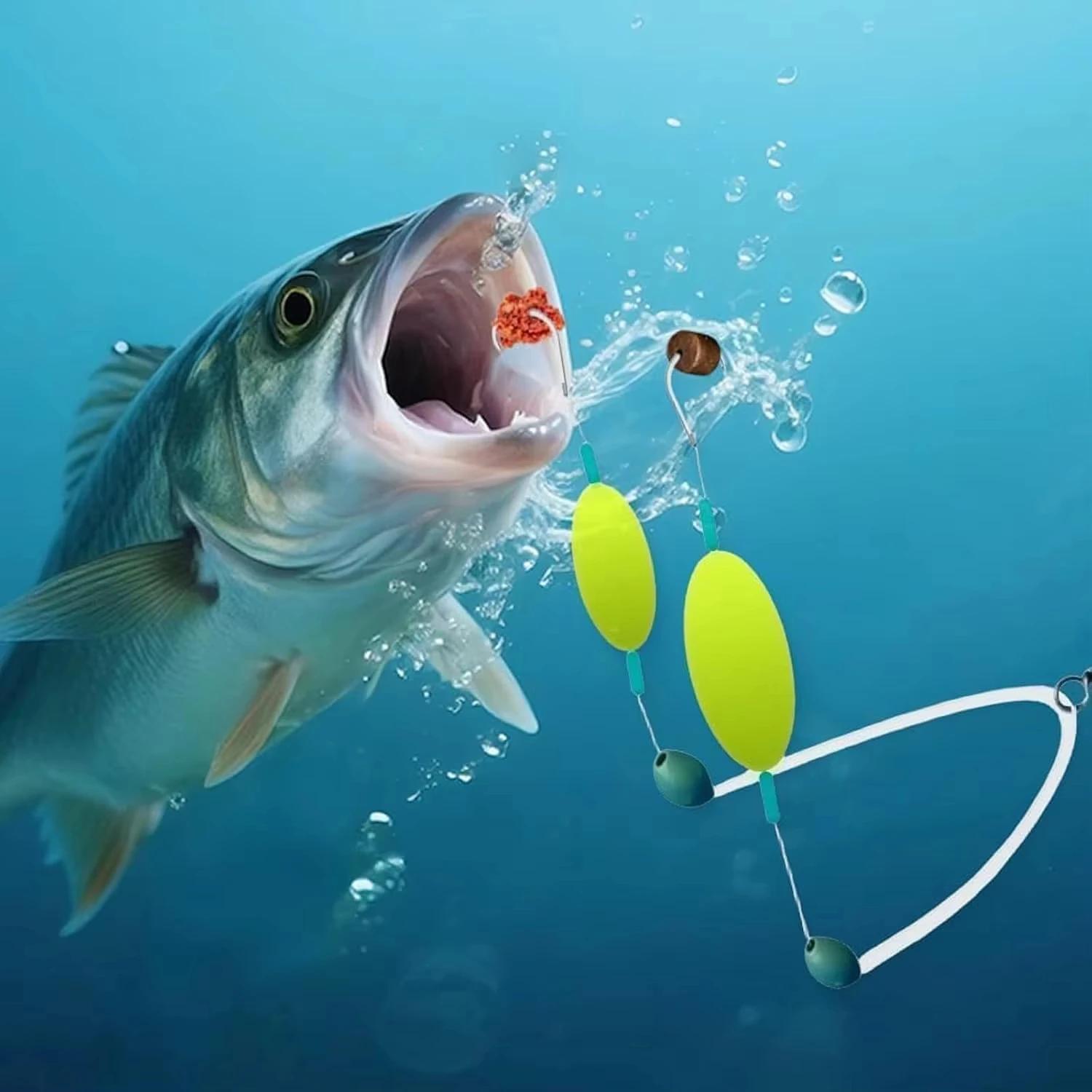 Conjunto de Anzóis Duplos Inve - Fishing Equipment Ebay avaliação e preço