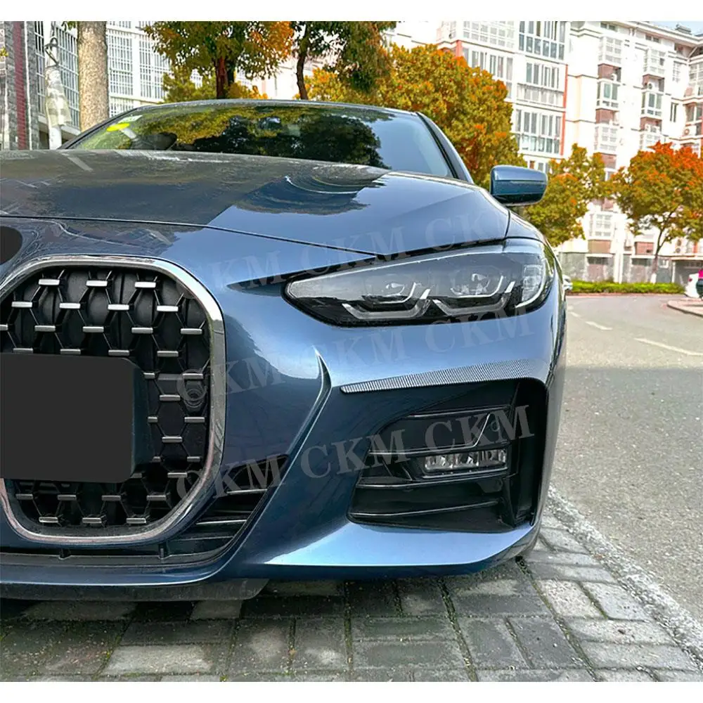 

Материал ABS для BMW G22 G23 G26 M Sport 2021 + передний бампер автомобиля, вентиляционное отверстие, впускной спойлер, накладки, комплекты кузова, аксессуары