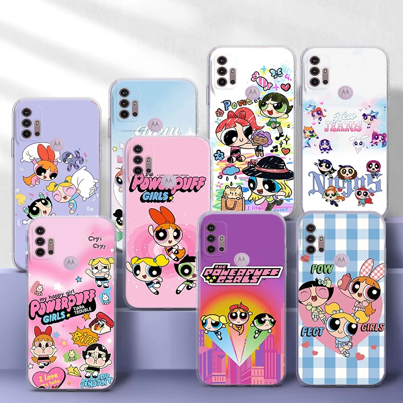 The P-Powerpuff Girls Soft Case for LG K10 Pro K10A K11 Plus K22 K30 K40 K40S K41S K50 K50S K51 K51S K52 K62 K42