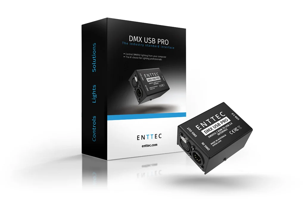 Enttec DMX USB PRO für Laser Light Panglins Software aus der Ferne über DMX