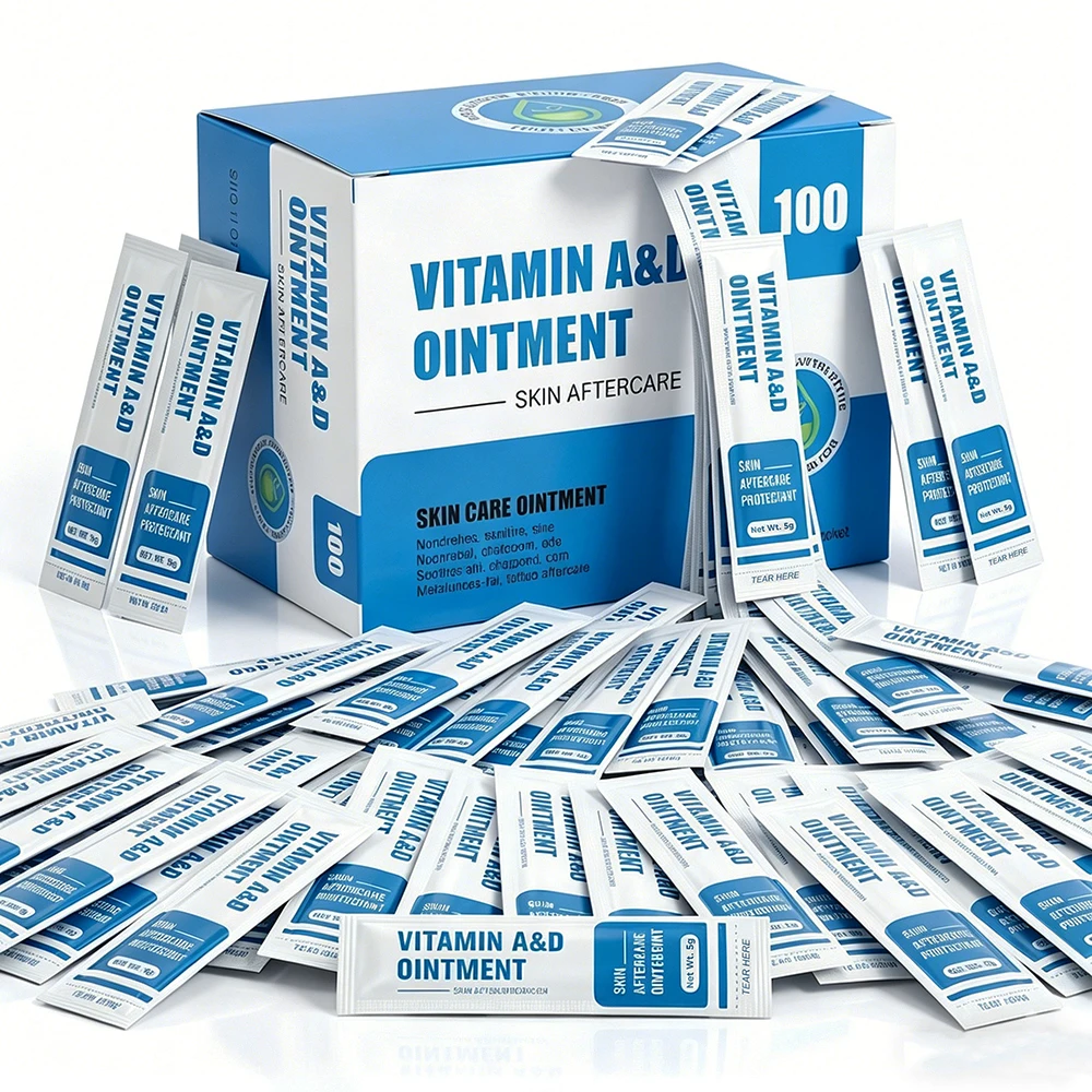 

Tattoo Aftercare Cream Vitamin Ointment A D Anti Scar Healing Gel Cream Tattoo Eyebrow Lip Repair Aftercare 10/20/30/100/200pcs