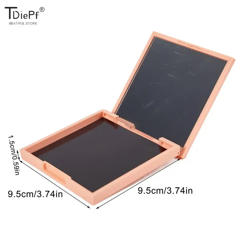 1Pcs Square  Empty Magnet Eye Shadow Case Cosmetics Palette Eyeshadow Blusher DIY Beauty Makeup Box Makeup Dispensing Make Box