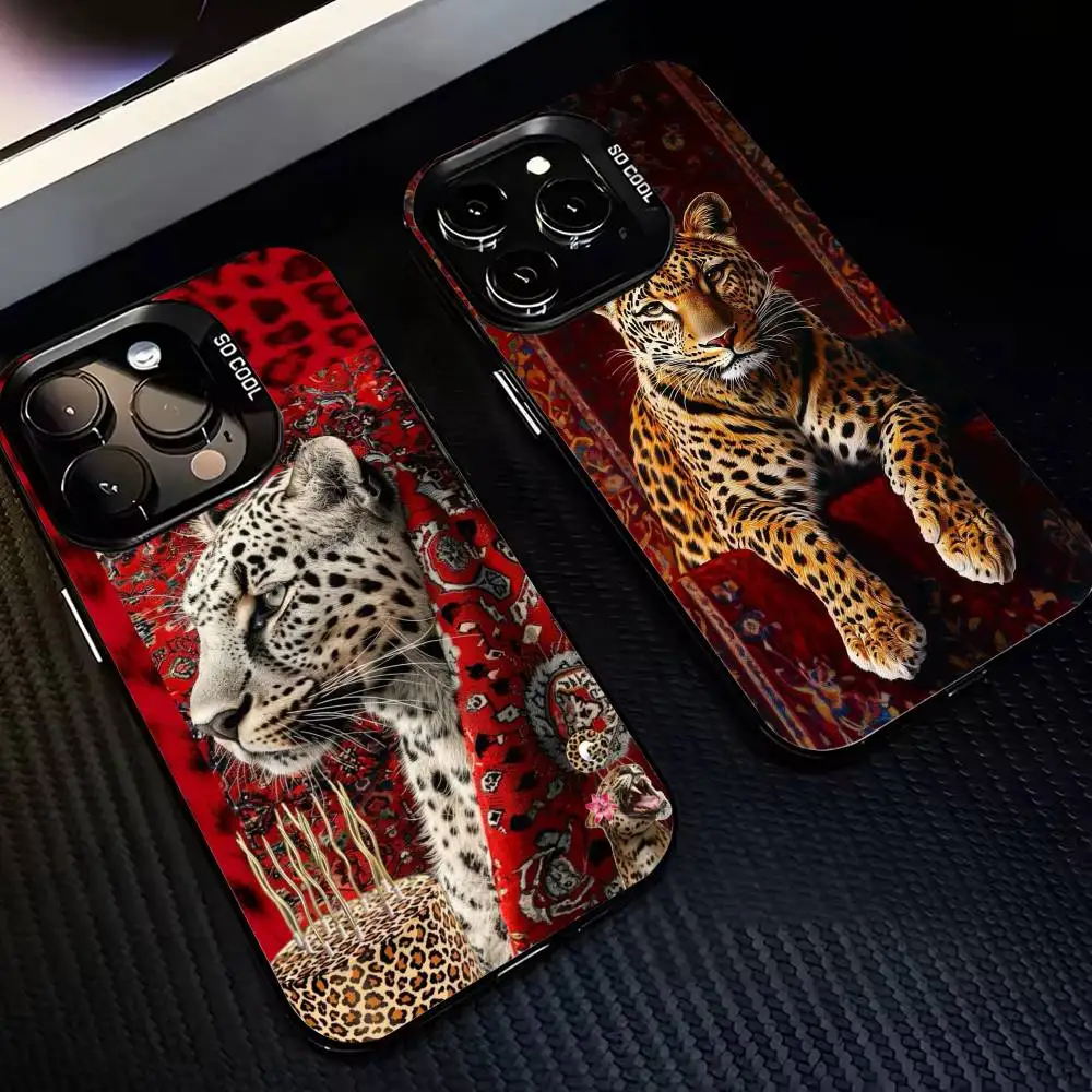 

Persian Carpet Floral Pattern Phone Case For iPhone 17,16,15,14,13,12,11 Plus,Pro Max,XS,Colorful Silver Phone case Funda Cover