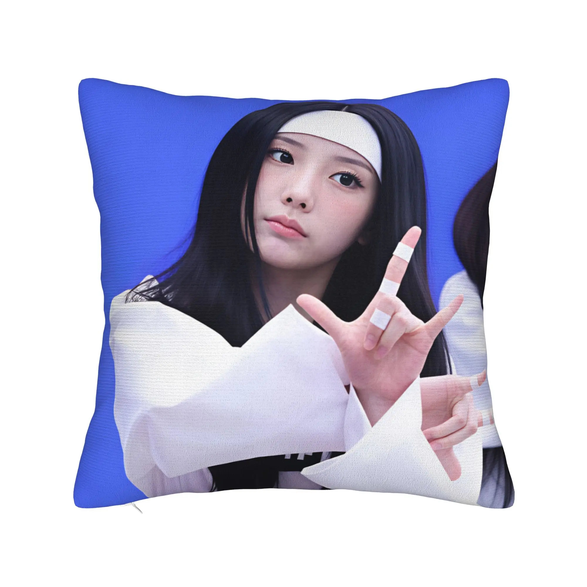W-Wonhees-S Super Real Me  Pillow Cover  Novelty Pillow Case For Sofa  Home Decor Cushion Cover Soft Graphic Pillowcases Gift