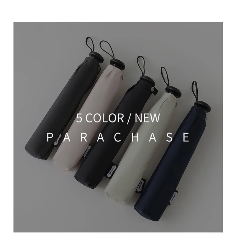 

Parachase Big Sun Umbrella Windproof Carbon Fiber Lightweight, UV Protection 108cm Large Folding Pencil Umbrella Woman