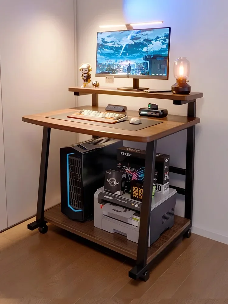 

Household computer desk desktop small apartment bedroom bedside notebook table small simple mobile learning