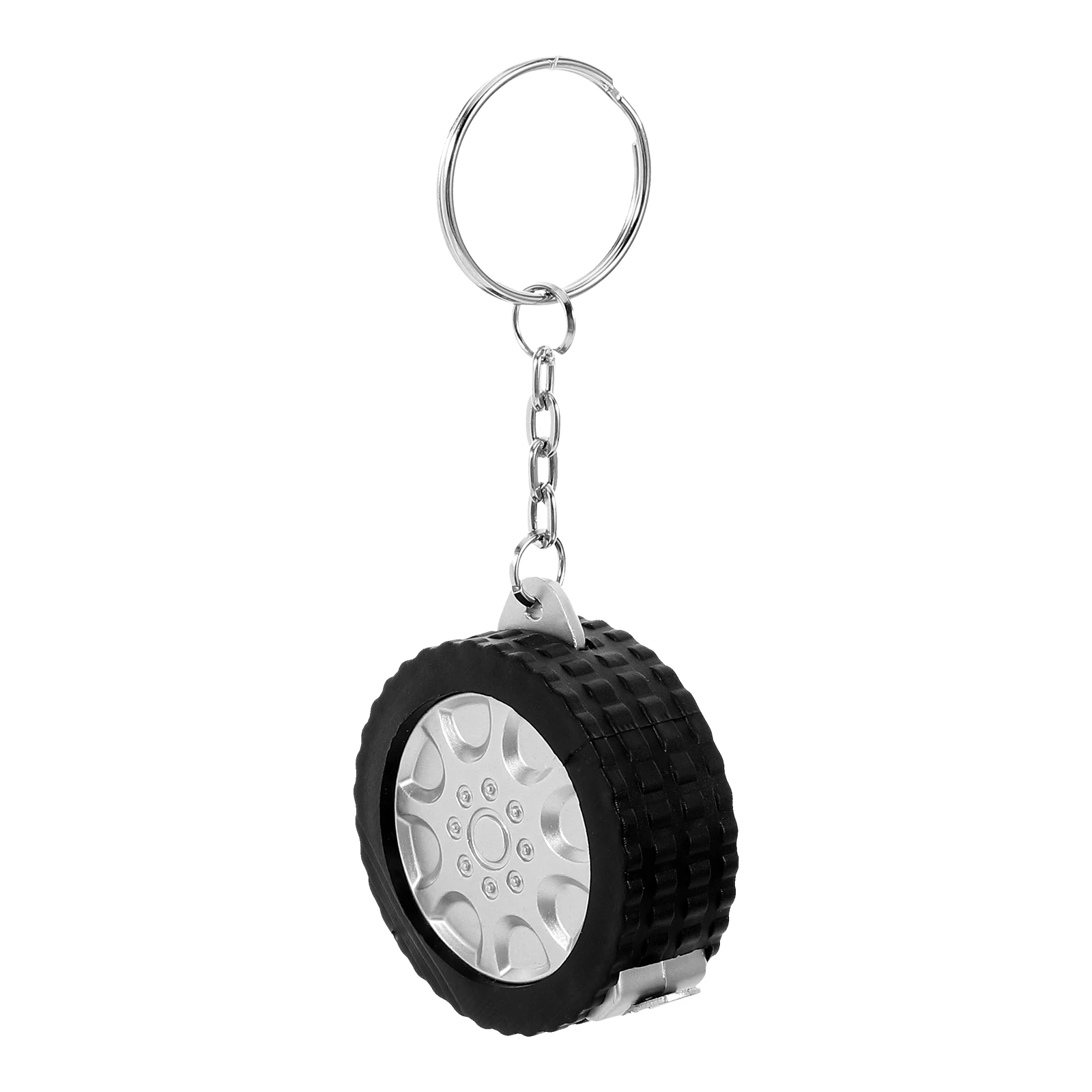 إطار صغير شكل نقل الحرارة المفاتيح شريط القياس كيرينغ DIY بها بنفسك التسامي مفتاح حامل أداة قياس للمنزل السفر في الهواء الطلق #5