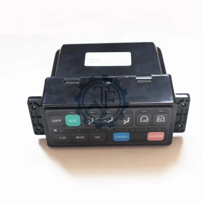 EXCAVATOR 543-00049 54300049 PANEL AIRCON CONTROL 0.4KG 19X15X7 for SOLAR 140LC-V SOLAR 155LC-V CONSTRUCTION MACHINERY PARTS