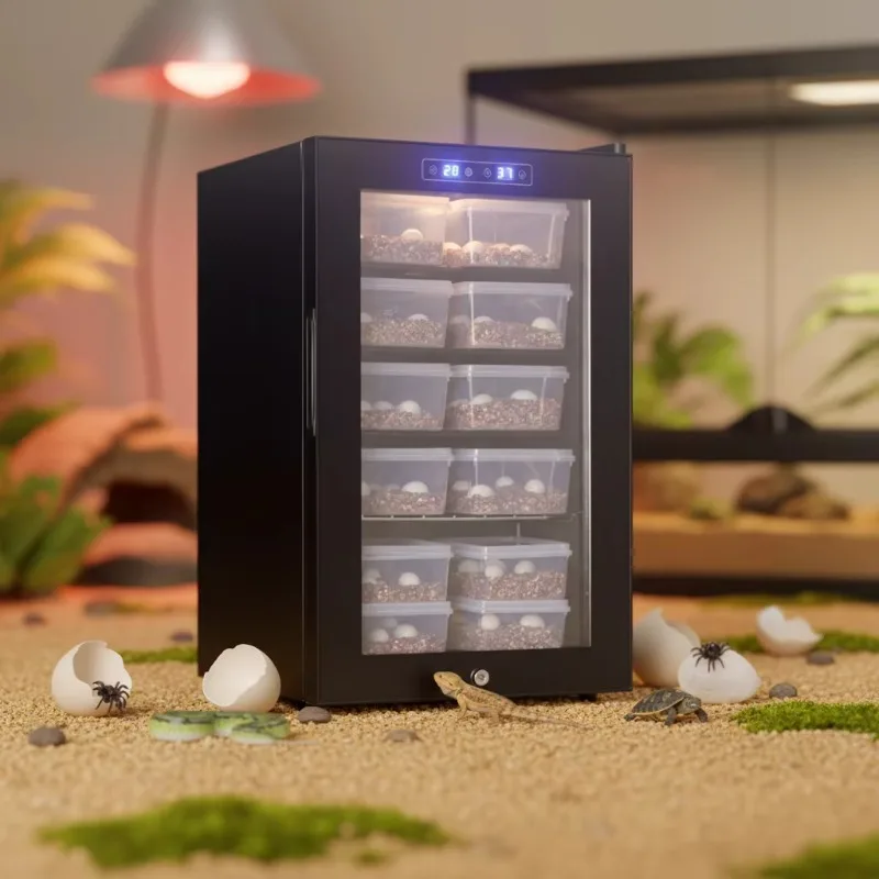 террариум для рептилий Reptile Incubator Cabinet Adjustable Air Vent Customize Humidity for Various Reptiles