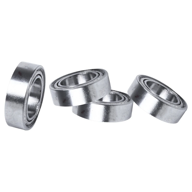 10Pcs Miniature Sealed Metal Shielded Metric Radial Ball Bearing Model: MR106-ZZ 6X10x3mm & 10Pcs MR74-ZZ 4X7x2.5Mm