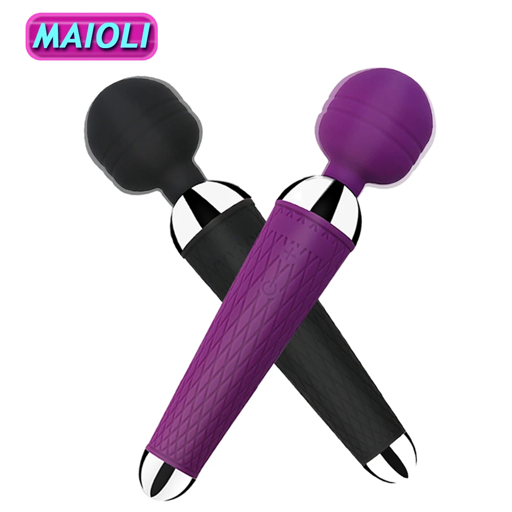 Vibromasseur Clitoris injuste pour femme, recharge USB, baguette magique, AV, masseur, bien-être sexuel, jouets sexuels 7.0, produit pour adulte