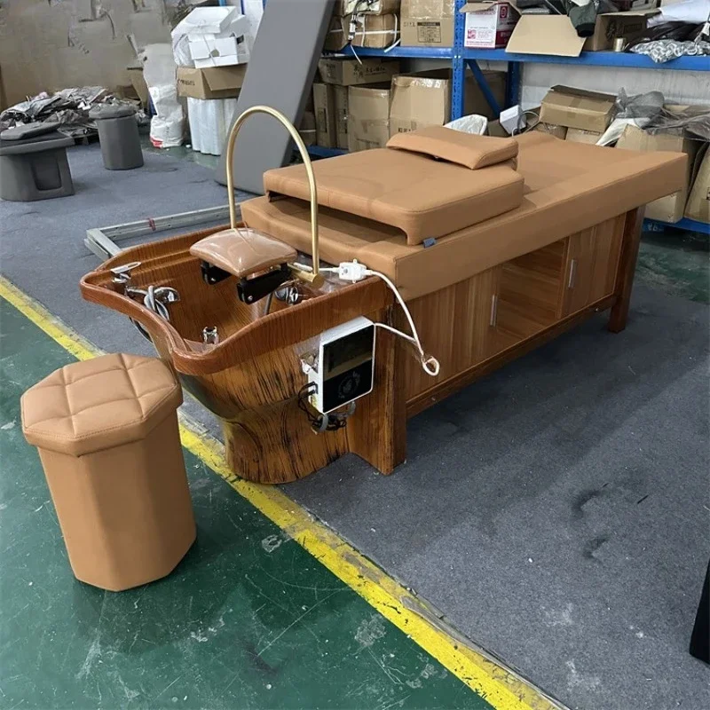 

Massage Equipment Hairdressing Spa Shampoo Salon Bed Barber Shop Multifunctional Spa Recycling Bed