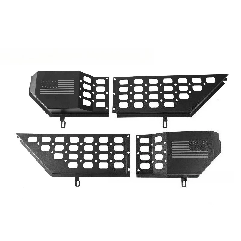 Upgrade Metal Front Door Storage Box Organizer Shelf Compatible with Jeep Wrangler JL 2018-2025 Interior Door Side Pocket