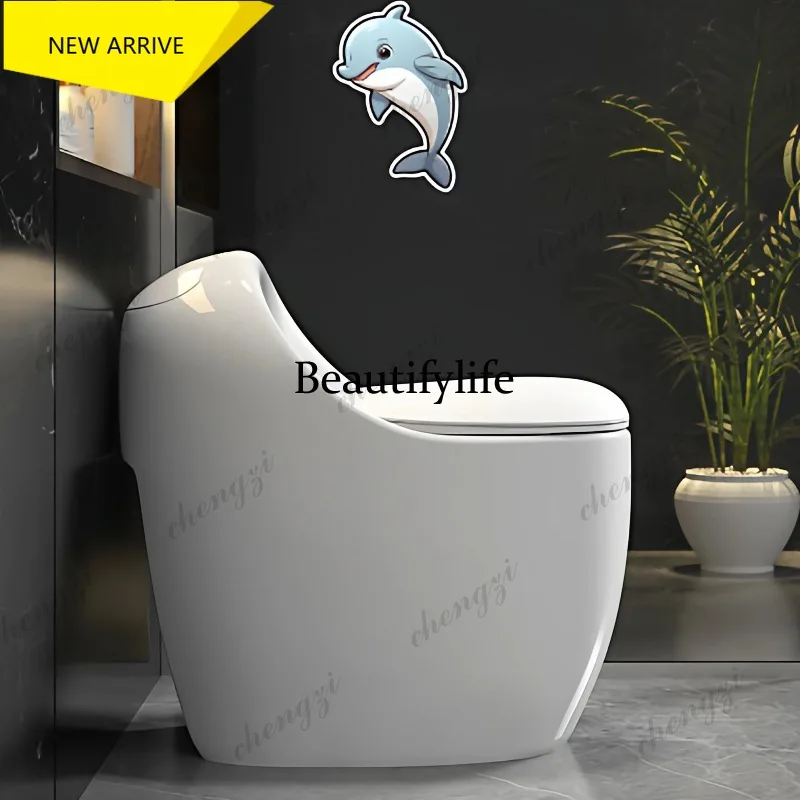 L181 Yellow-red ordinary toilet household silent high-impact color toilet