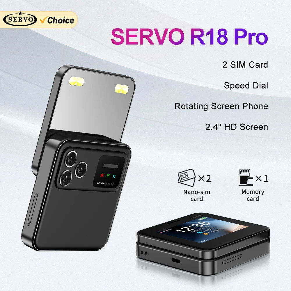 SERVO R18 PRO Side Slider Mobile Phone 2.4