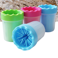 1pcs Dog foot wash artifact cat puppy foot cup wash paw cleaning free scrub automatic foot wash pet foot cup
