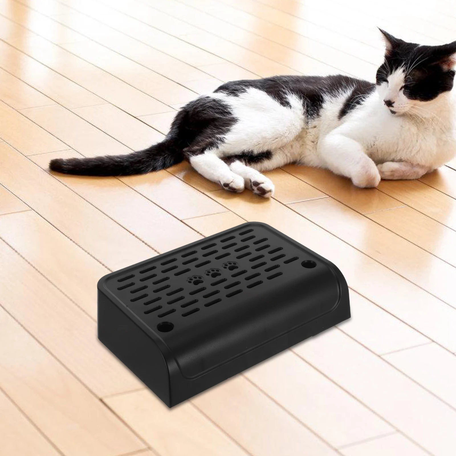 

Cat Litter Box Ramp ABS Material Easy Entry Step Minimizes Mess Portable Elevator for Elderly Cats Litter Mat Stool Plastic