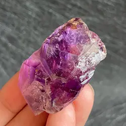 Natural Stone Amethyst Skeletal Crystal Cluster Mineral Specimen Quartz Raw Rock Decoration Rough Polished Healing Gift