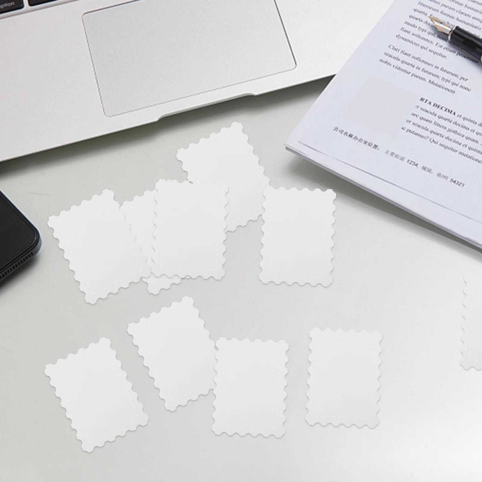 Kartu Pos Kertas Cat Air Kartu Seni Kosong untuk Scrapbooking Kit Pembuatan Kartu Ucapan dengan Amplop untuk Ulang Tahun Natal